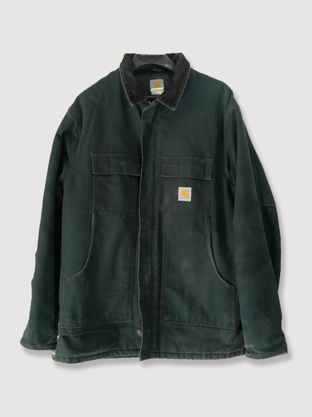 Vintage Carhartt Arctic Jacket Black Barn coat Rancher Chore Jacket Style 14806